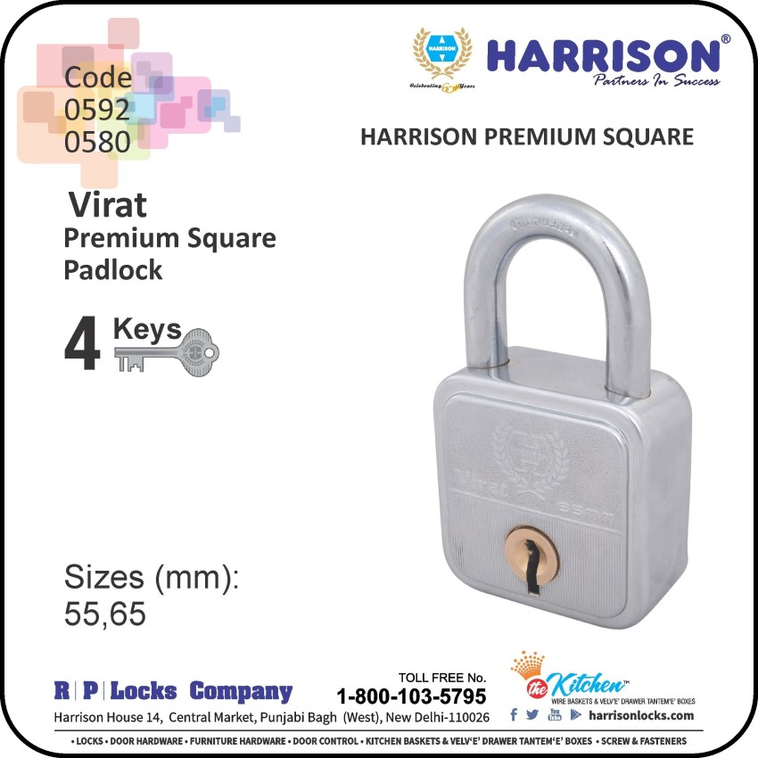 HARRISON T-26 LITE CHAIN DOOR LOCK Padlock - Buy HARRISON T-26 LITE CHAIN  DOOR LOCK Padlock Online at Best Prices in India - Sports & Fitness