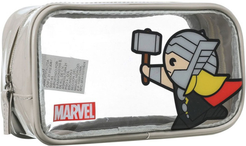 MINISO MARVEL Clutch Bag Cosmetic Case Thor Potli Grey Price in India Flipkart