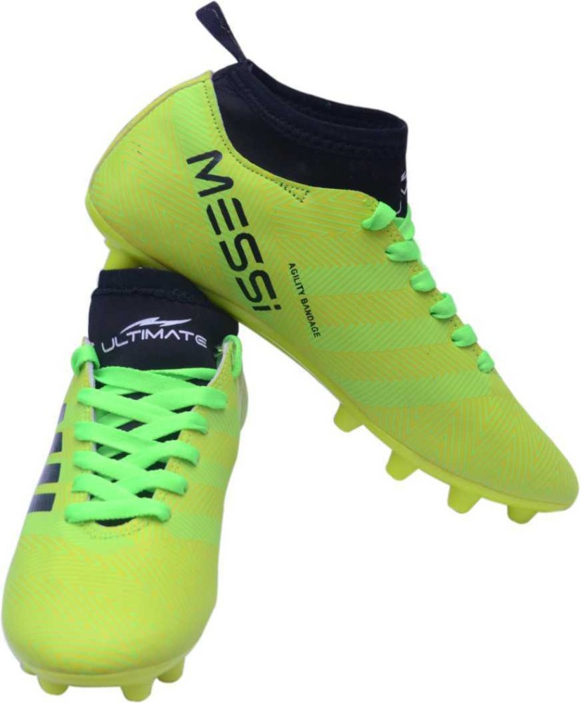 Messi hot sale green boots