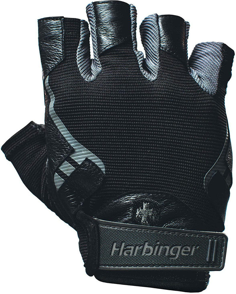 Harbinger Pro Non Wristwrap Weightlifting Gloves with Vented