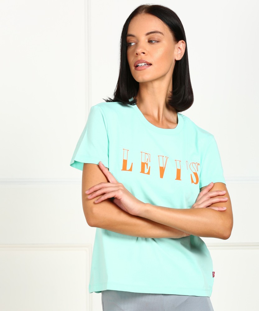 Levi t shirt women's sale best sale