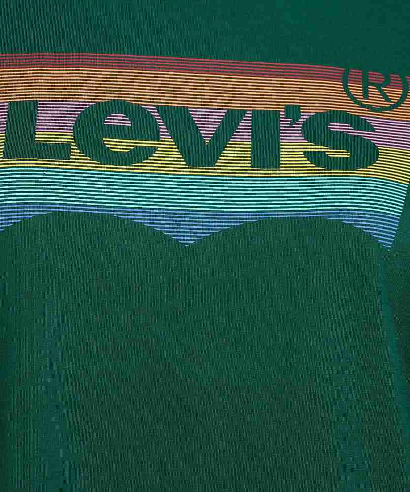 LEVI'S Women'S Printed T-Shirt (XS, Green) in Theni at best price