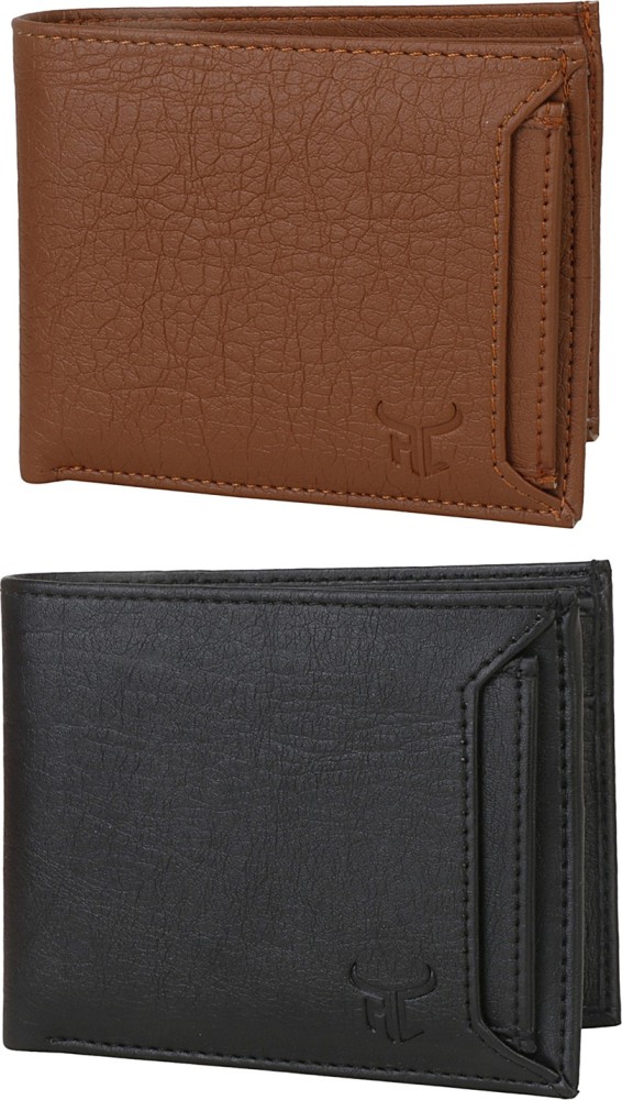 Highlark® Leather Wallet for Men | Ultra Slim & Compact Wallet |  Handcrafted | RFID Blocking | Wallet with 6 Card Slots | 2 ID Slots