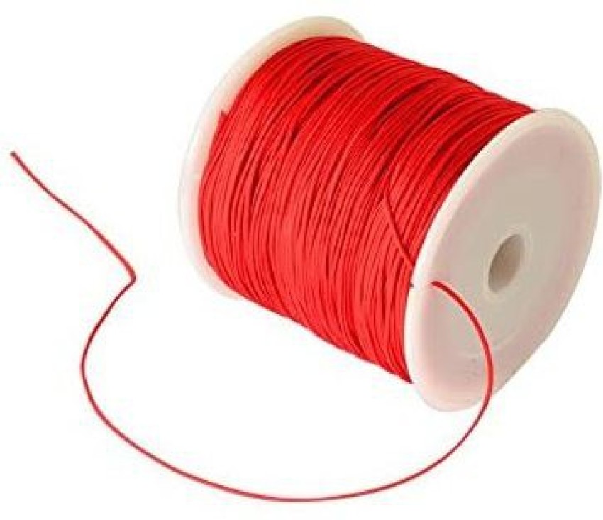 arricraft 150 Yards 0.5mm Nylon Cord, Nylon Beading String, Nylon