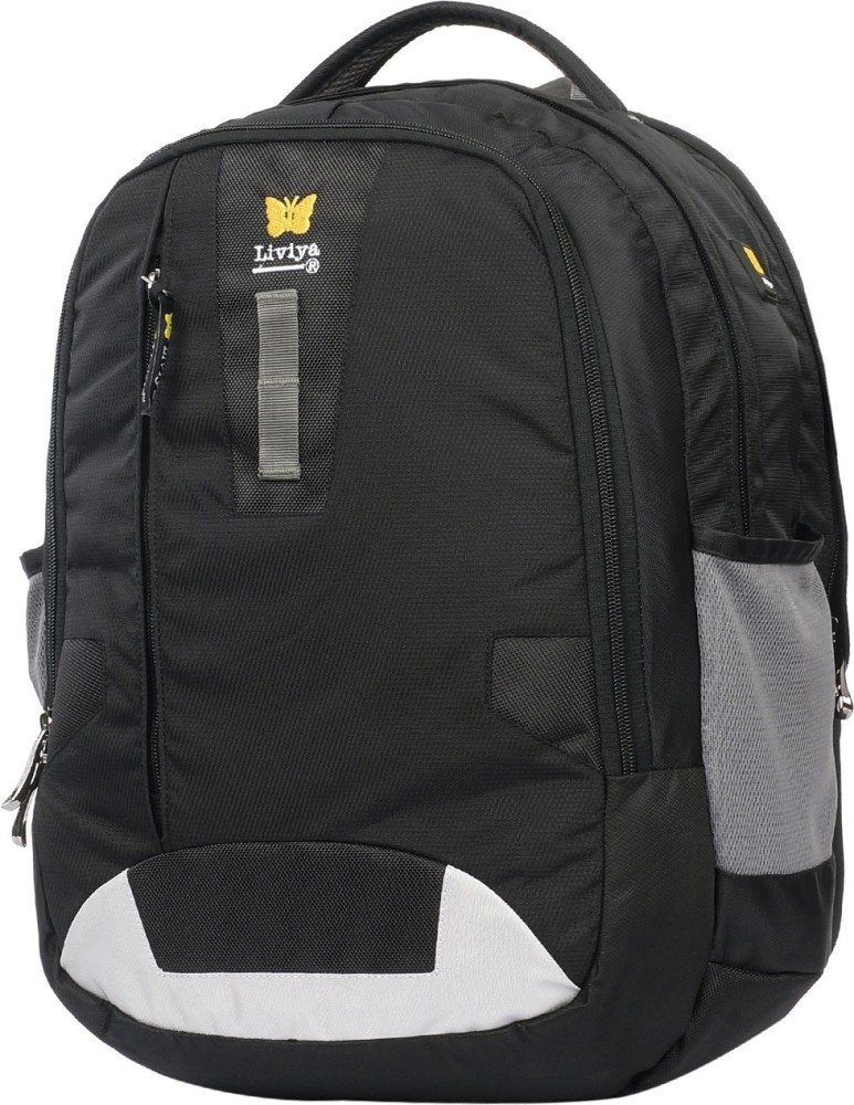 LIVIYA SB1182LV 37 L Large Backpack Black Price in India