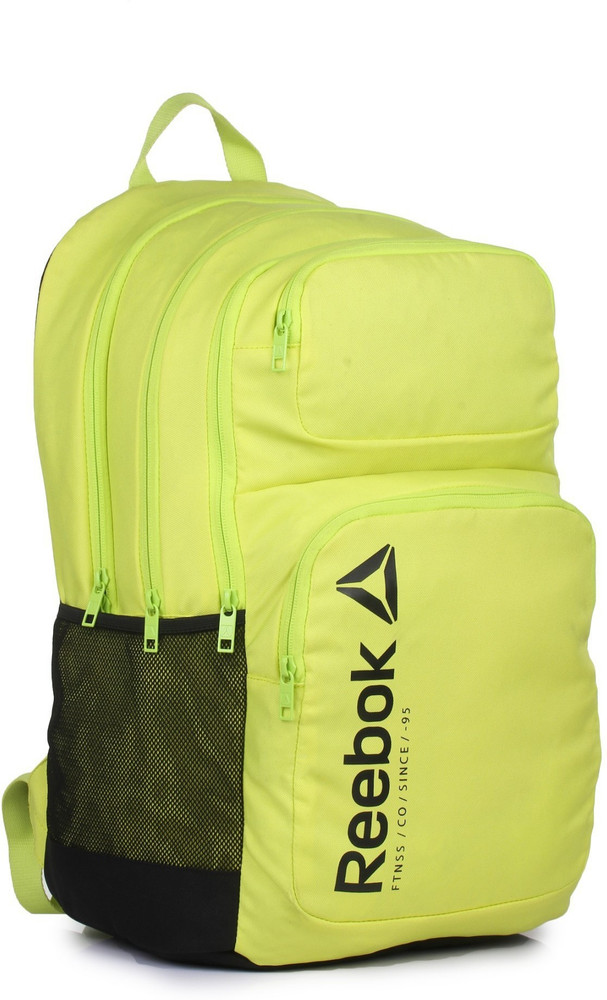 REEBOK School 23 L Laptop Backpack Light Green Price in India