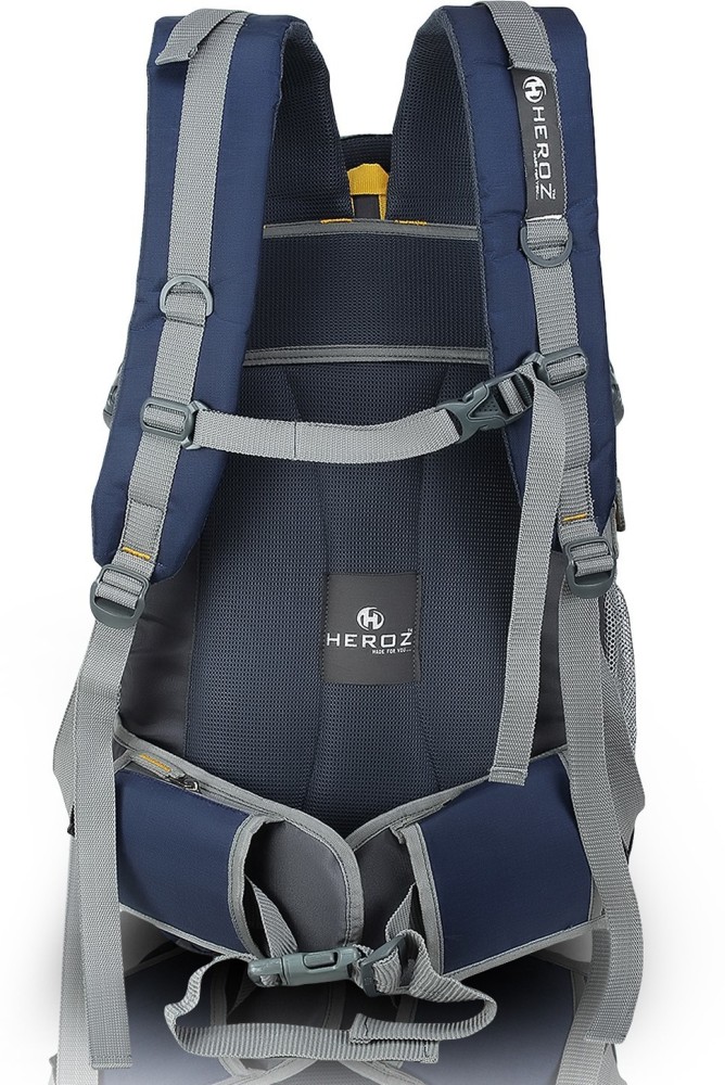 HEROZ Hammer 45 L Laptop Backpack Navy Blue Price in India Flipkart