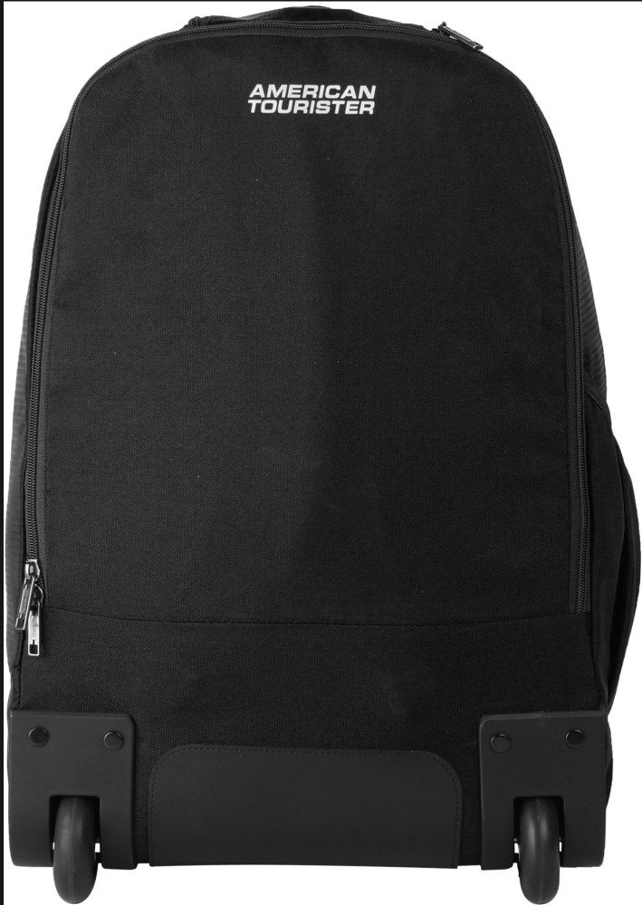 AMERICAN TOURISTER Xeno 39 L Trolley Laptop Backpack Black Price in India Flipkart