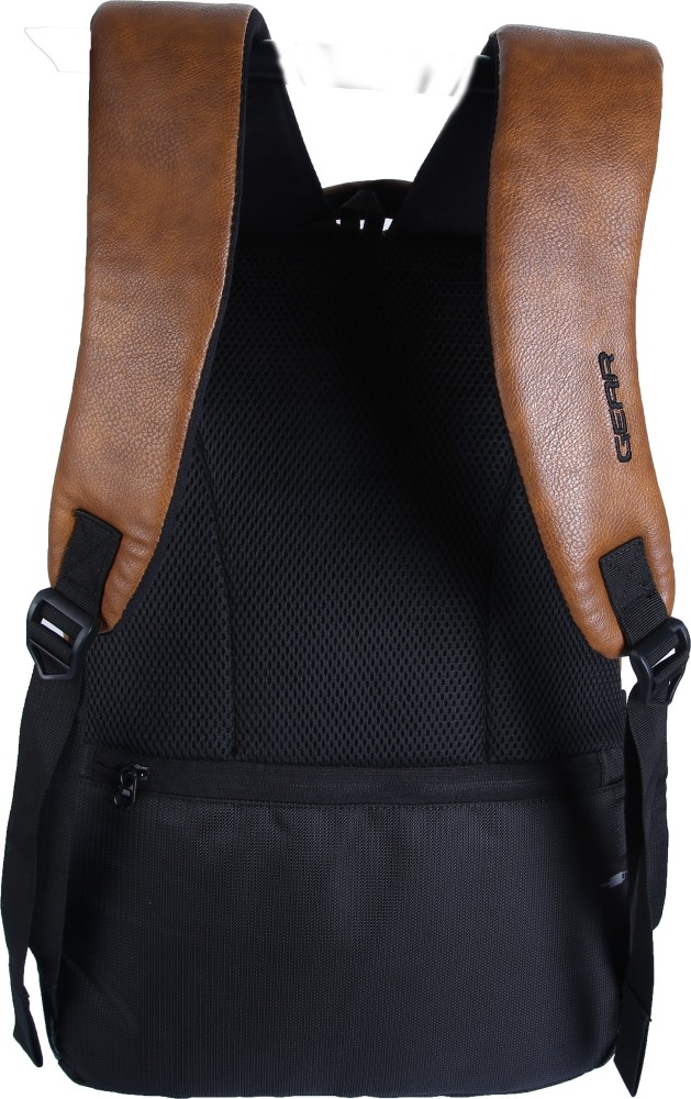 Brown Faux Leather Backpack – GoodBoy Clothing