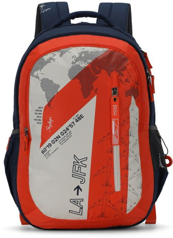 Sky bag on sale orange backpack