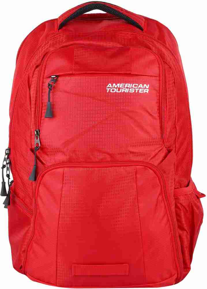 AMERICAN TOURISTER INSTA 03 RED 2017 28 L Laptop Backpack SCARLT Price in India Flipkart