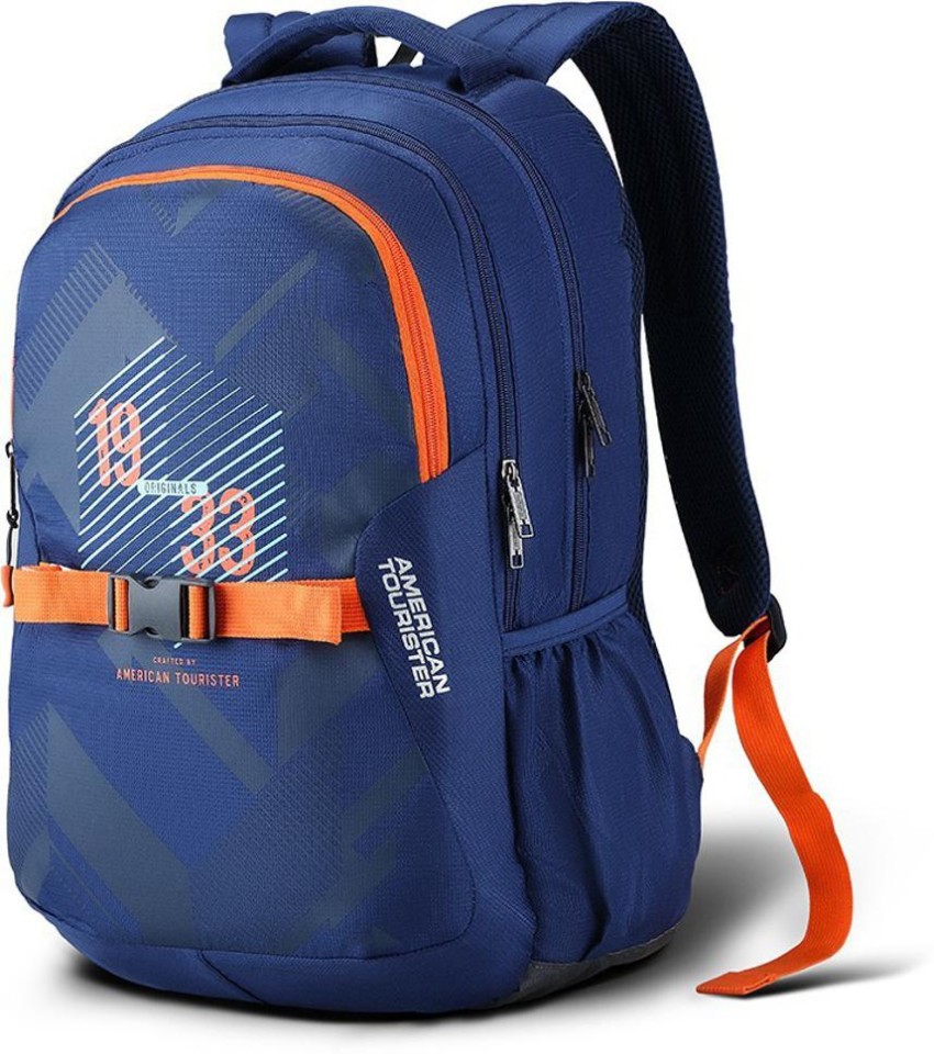 AMERICAN TOURISTER Bass Sch Bag 01 28.5 L Backpack Blue - Price in