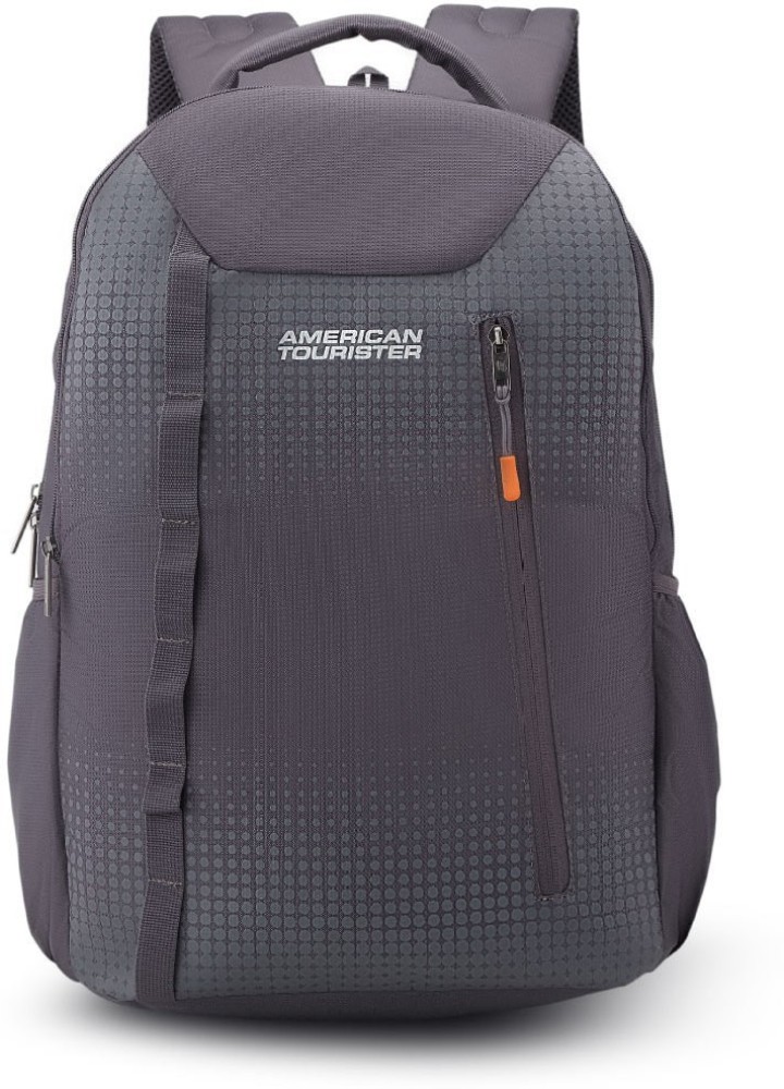 American tourister hotsell backpack grey