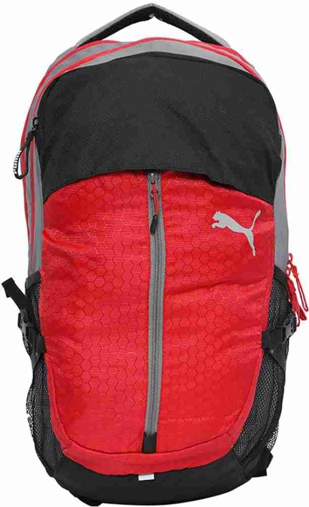 Puma polyester deals red casual backpack