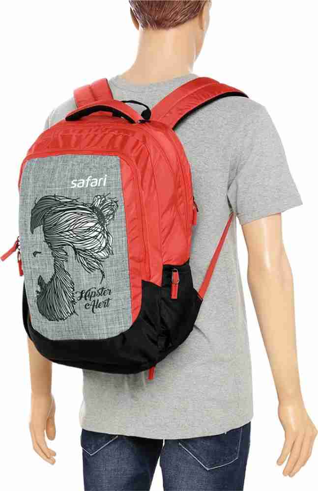 Large 44 L Laptop Backpack HIPSTER PLUS 18 CB RED