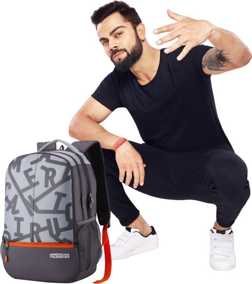 American tourister 2024 backpack virat kohli