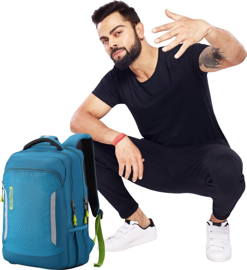 AMERICAN TOURISTER Tech Q 29.5 L Laptop Backpack Teal Price in India Flipkart