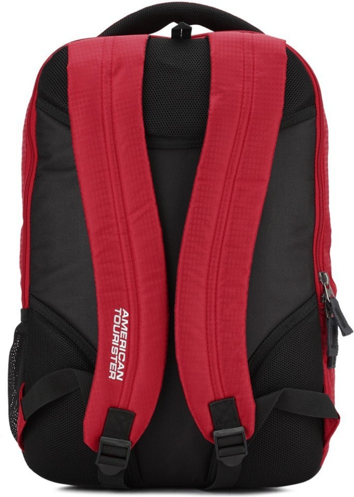 American tourister 2025 backpack red colour