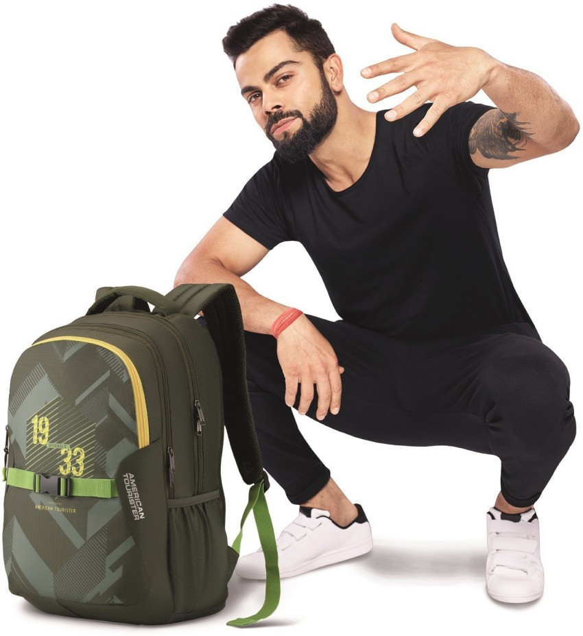 AMERICAN TOURISTER Bass Sch Bag 01 28.5 L Backpack Olive - Price