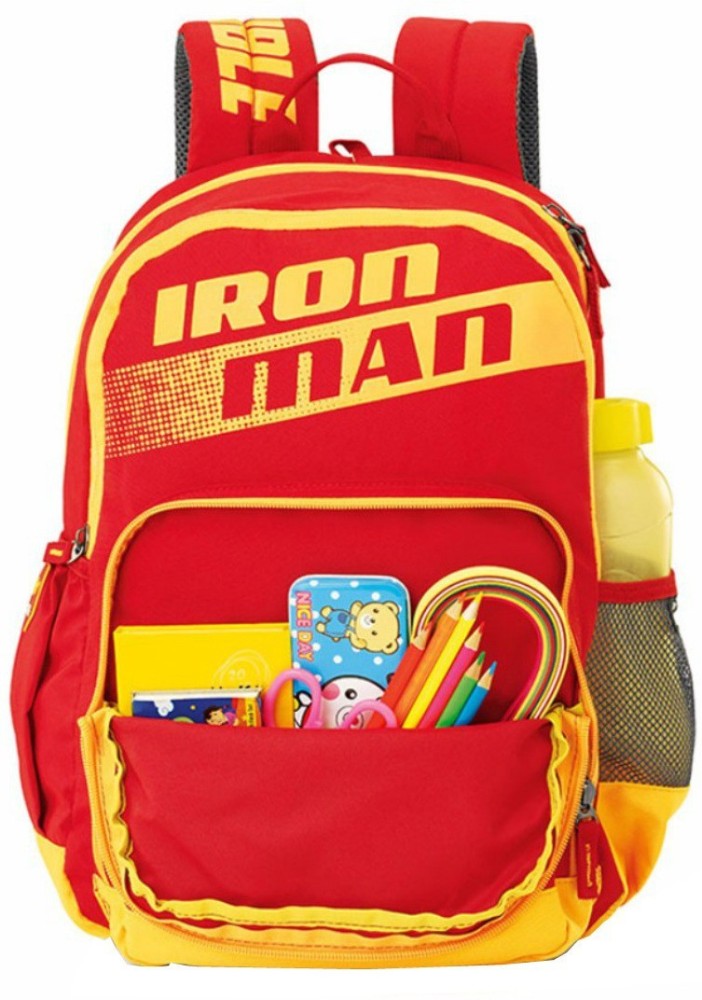 Iron man school on sale bags