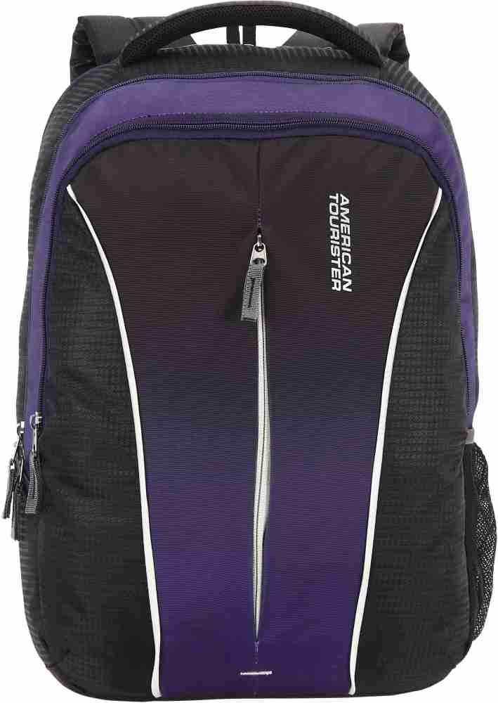 American tourister 2025 purple backpack