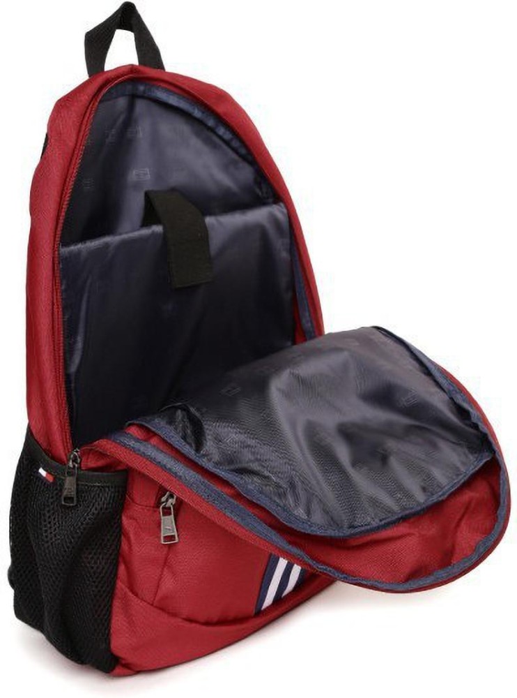 Red tommy deals hilfiger backpack