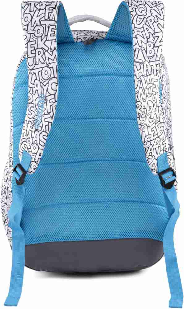 American tourister doodle fashion nxt 02 grey graffiti casual backpack