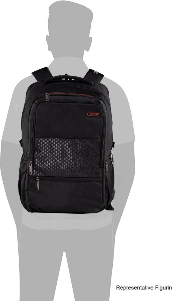 American tourister logix nxt sales laptop backpack 02 black