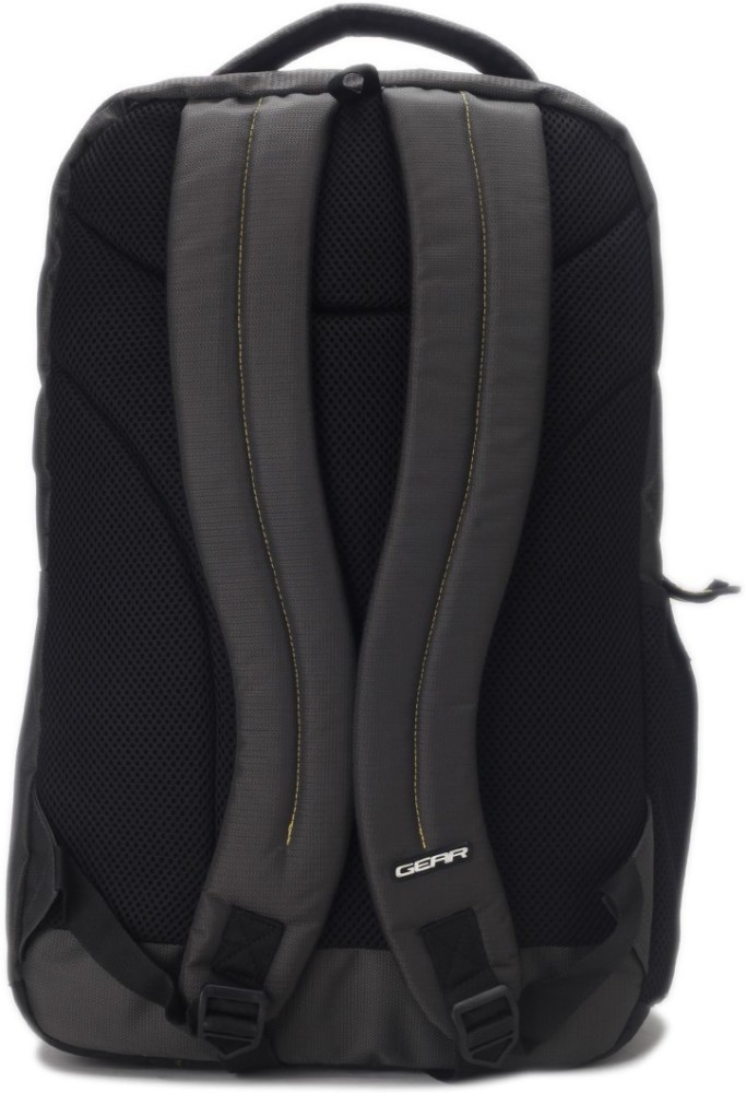 Gear Eco 3 polo Laptop Backpack 26 l Laptop Backpack Grey, Yellow - Price  in India | Flipkart.com