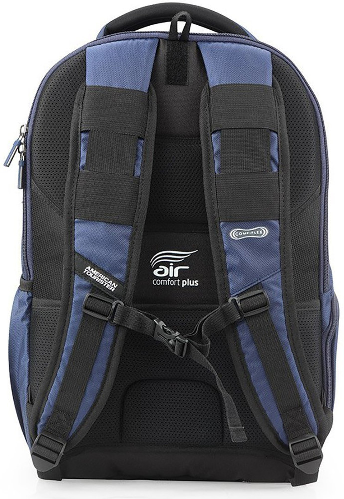 American tourister air on sale comfort plus blue