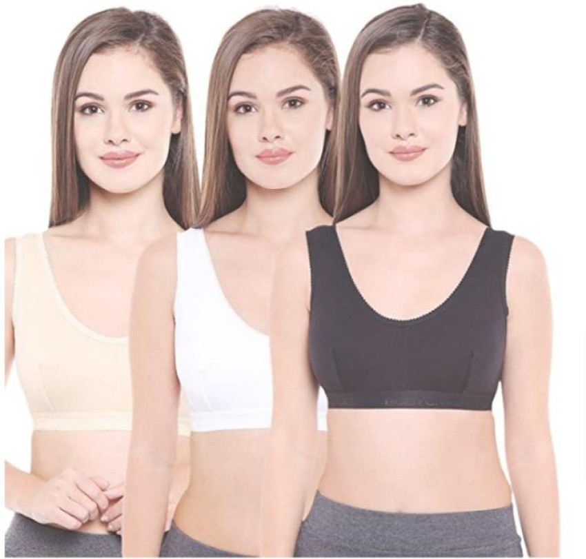 Safewear Women's Cotton Non Padded Sports Bra Women Sports Non Padded Bra -  Buy Safewear Women's Cotton Non Padded Sports Bra Women Sports Non Padded  Bra Online at Best Prices in India