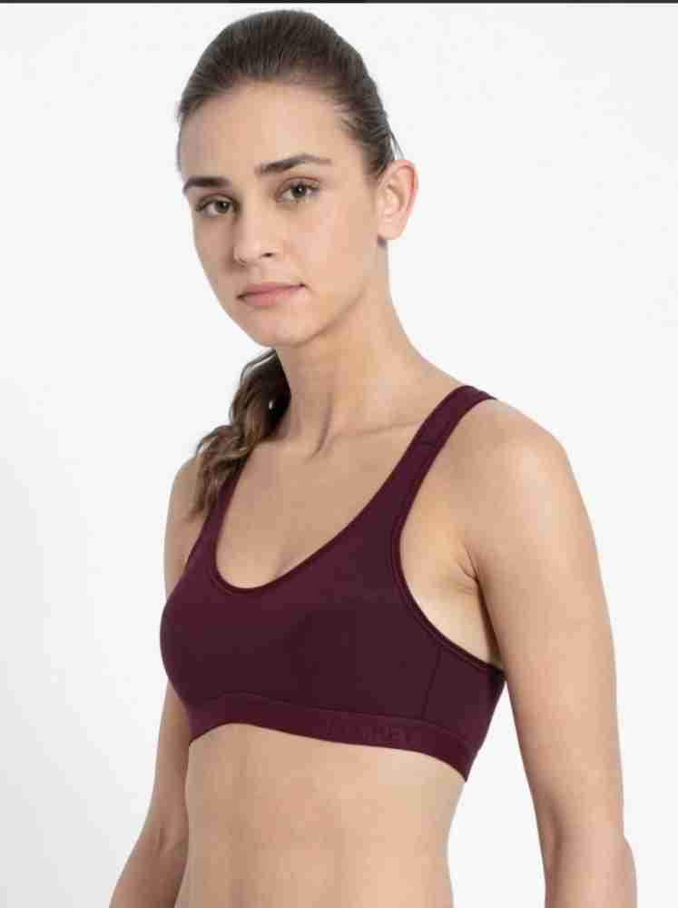 Jockey racer back sales bra