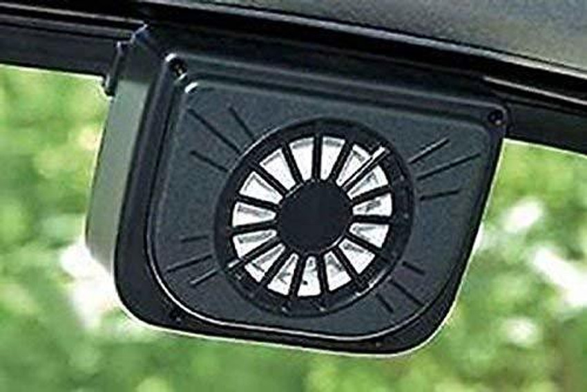 Solar powered auto cool ventilation fan cheap