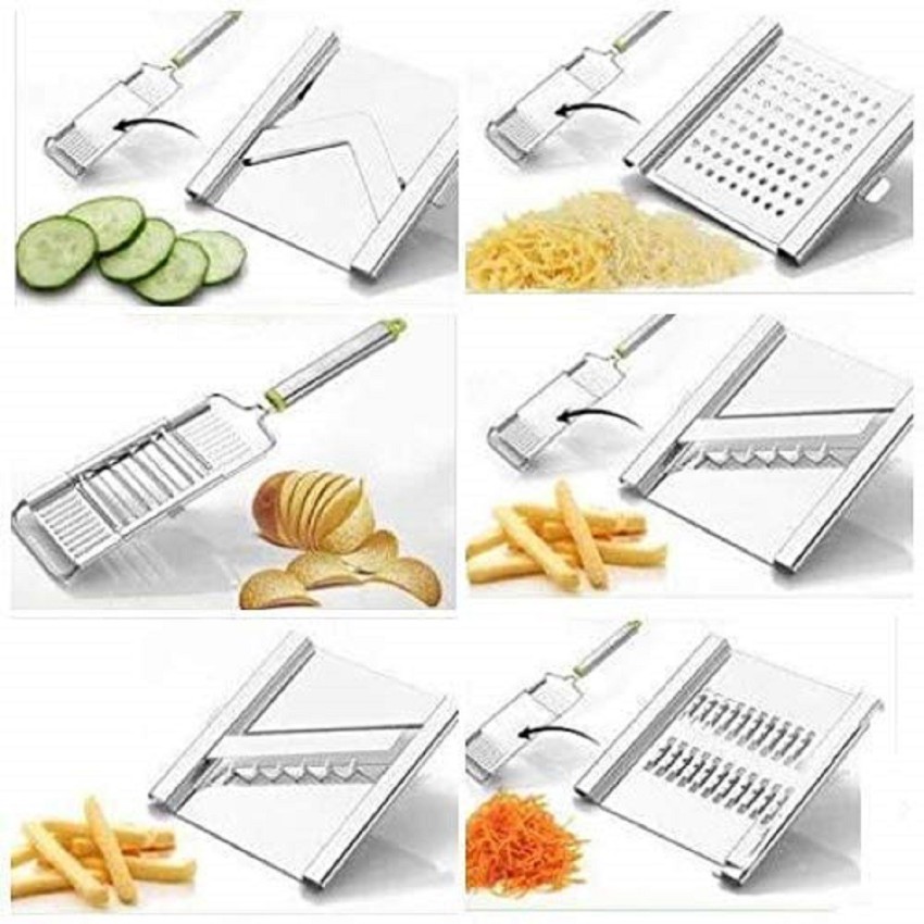 Stainless Steel French Fry Cutter Potato Slicer Multifunction