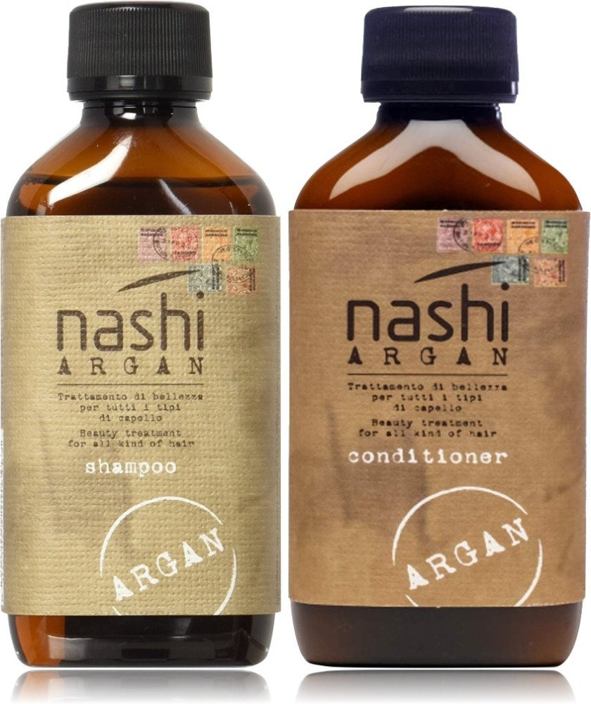 Nashi Argan Hair Care Combo (Shampoo 200ml + Conditioner 200 ml)