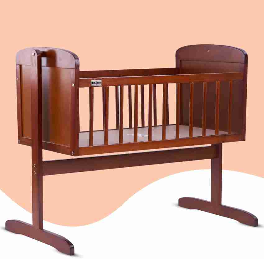 Baby 2024 wooden cradle