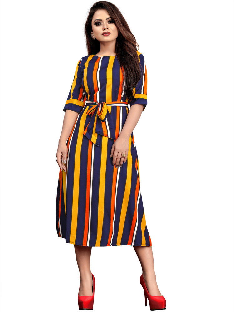Indo western dress for female on flipkart deals