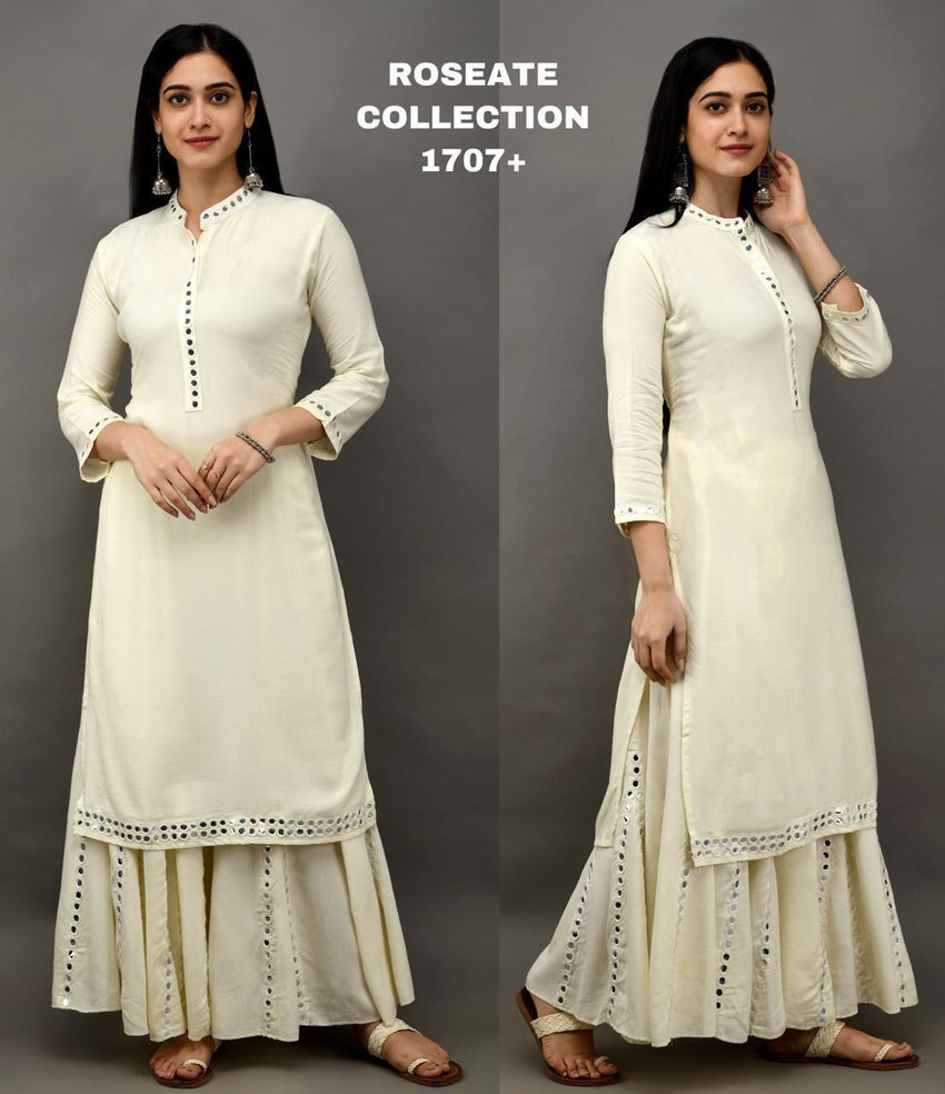 flipkart kurtis with palazzo