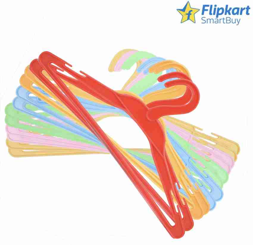Flipkart SmartBuy Light Weight Multicolor Kids Clothing hangers Plastic Dress Pack of 24 Hangers For Dress Price in India Buy Flipkart SmartBuy Light Weight Multicolor Kids Clothing hangers Plastic Dr...