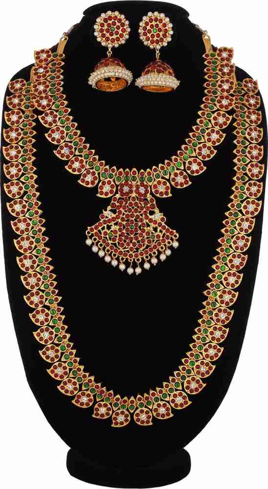 Bharatanatyam jewellery hot sale sets amazon