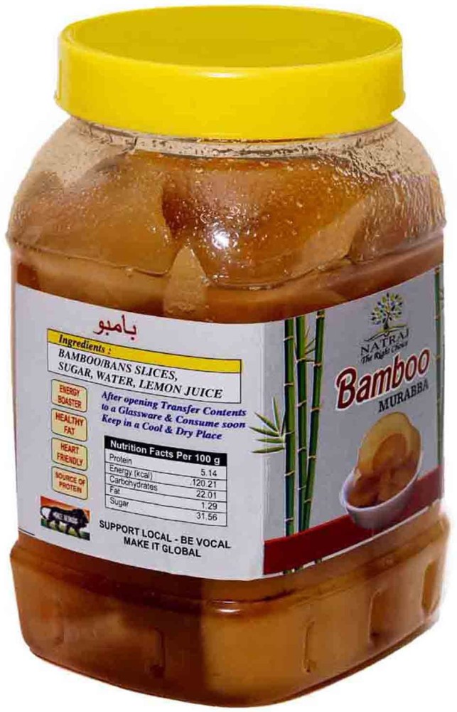 NATRAJ The Right Choice Bans Bamboo Murabba Pack of 3 x 1 kg