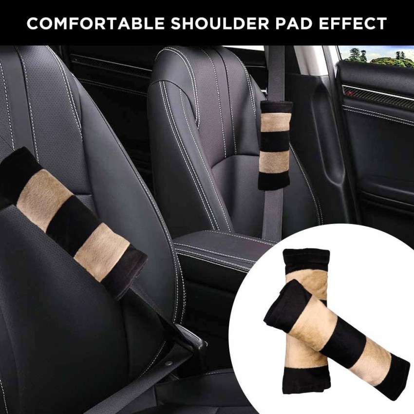 ALLEXTREME EXSCPB2 Seat Belt Shoulder Pad Cushions for Safety Plush &  Comfortable Fabric Durable Adjustable Comfortable Driving Universal for  Car