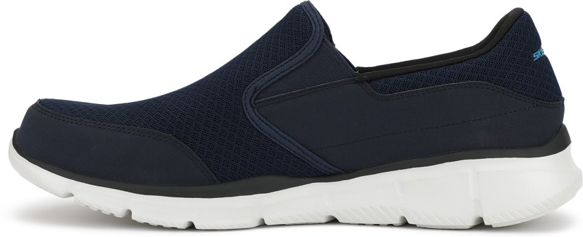 Skechers mens equaliser clearance persistent slip on trainers