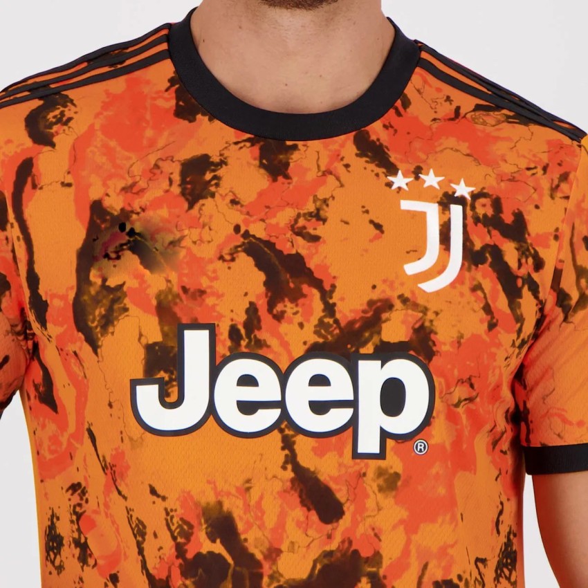 Buy RJM Juventus Orange Jersey for Mens at