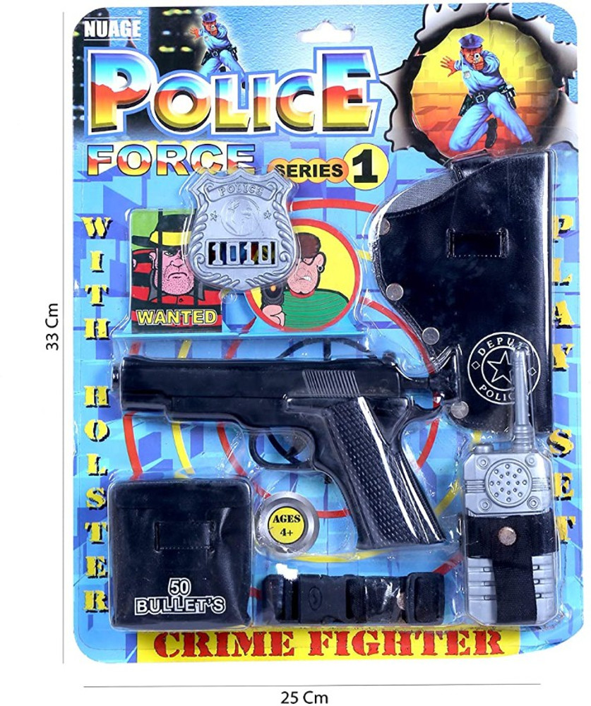 Toy top police guns