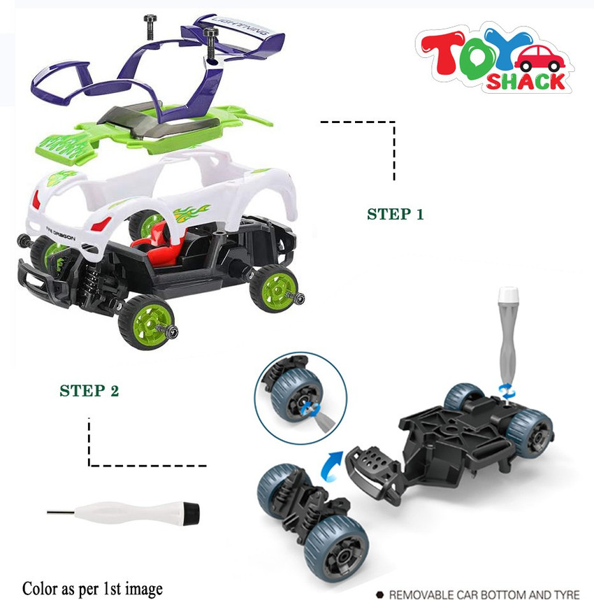 Toyshack Modified Metal Die Cast Pull Back Car for Kids Modified