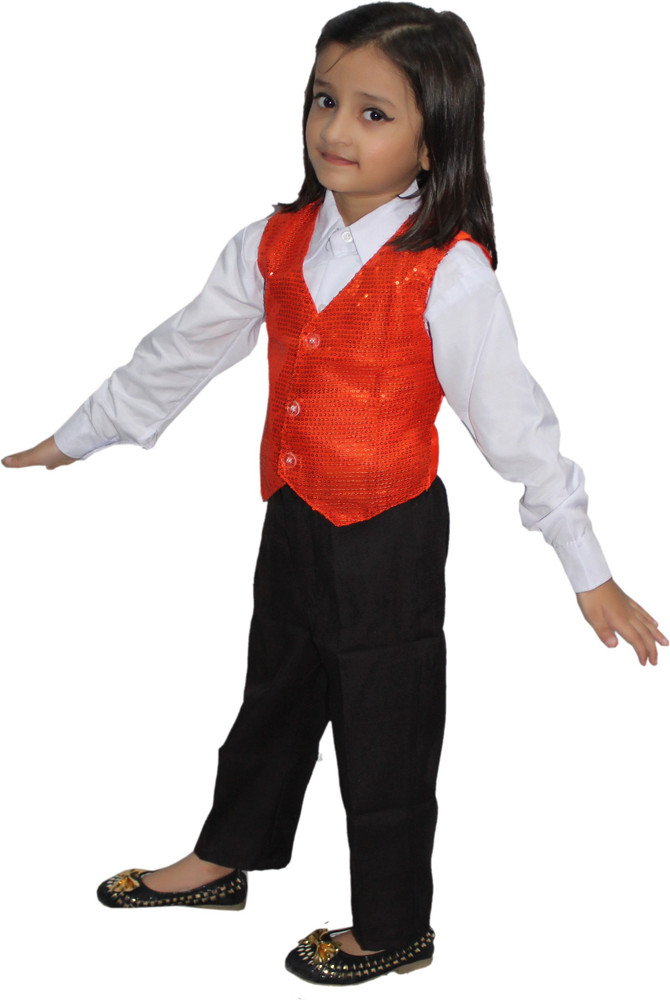 KAKU FANCY DRESSES Embellished Girls Waistcoat Buy KAKU FANCY