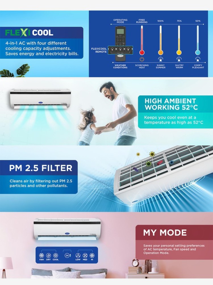 carrier ac durafresh nxi