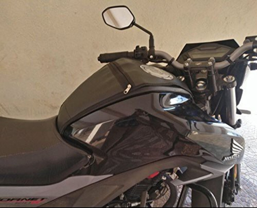 Sahara Seats Honda Hornet Black Seat Cover Black Tank Cover Strap Honda CB Hornet 160 Bike Tank Cover Price in India Buy Sahara Seats Honda Hornet Black Seat Cover Black Tank
