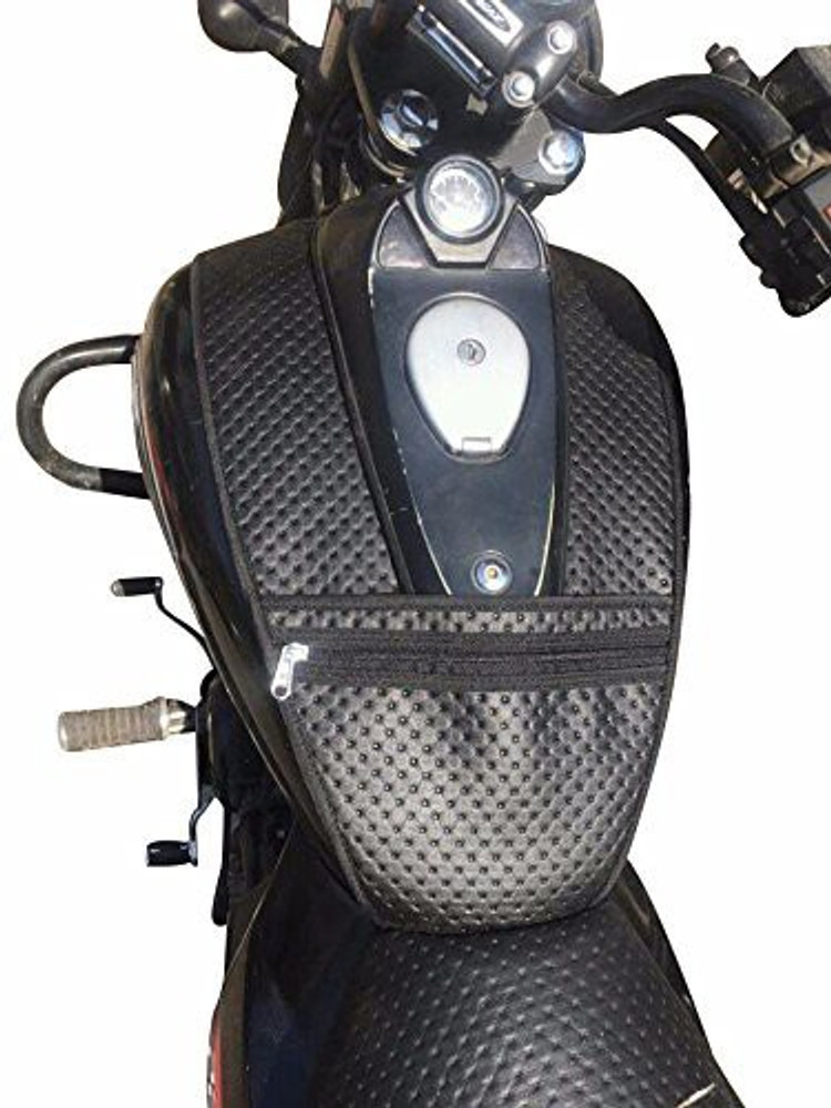 Sahara Seats Dotted Tank Cover Bag for Bajaj Avenger 150 180 220 All Avenger Modes Black Strap Bajaj Avenger 220 DTS i Bike Tank Cover Price in India Buy Sahara Seats Dotted Tank Cover